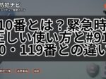 110番とは？緊急時の正しい使い方と#9110・119番との違い